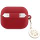 2. Guess GUAP23DSLGHDF AirPods Pro 2 cover red 3D Rubber 4G Diamond Charm