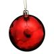 34. DECORATIVE PLASTIC BAUBLE SAFE 9 PCS DIA 60MM RED