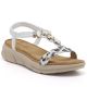2. Women's white wedge sandals Artiker 58C0013