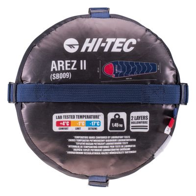 3. Hi-Tec Arez II Mummy Sleeping Bag 92800404116