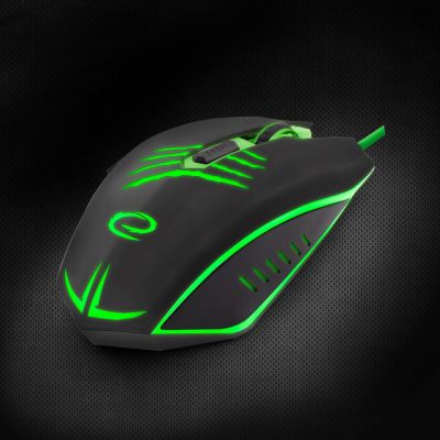 11. Esperanza MX209 Claw EGM209G computer mouse (optical; 2400 DPI; black)