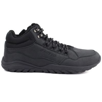 6. Men's high-top sports shoes, barefoot, elastic, black, LOTTO 2401970U