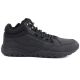 6. Men's high-top sports shoes, barefoot, elastic, black, LOTTO 2401970U