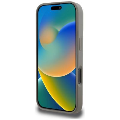 5. DKNY Checkered Pattern Magsafe iPhone 16 Pro Max Case - Beige