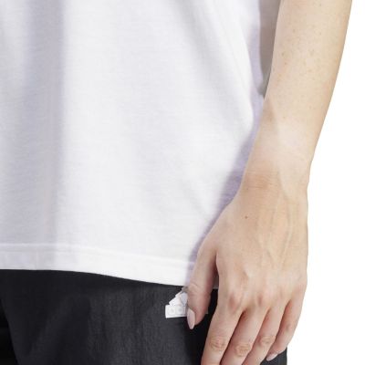 14. adidas Flower Pack Badge of Sport Women's T-Shirt White IT1421