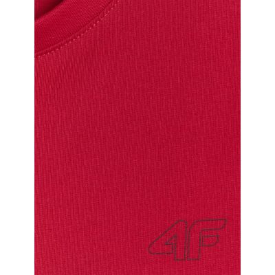 5. Boy's regular plain T-shirt 4F 4FJRSS26TTSHM3598-62S