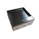 2. Floor box 12M - 12-module floor box for mounting sockets of the 22.5x45 mm (45x45 mm) standard, angled mounting