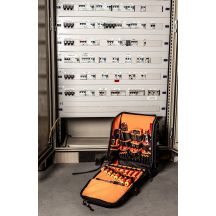 Electrician’s Backpack with 31 Pieces