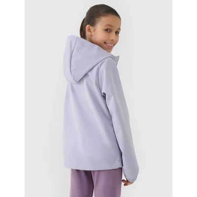 5. Girls' windproof softshell jacket NeoDry 5000 4FJWSS25TSOFF305-27S