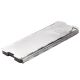 3. Wind shield for a camping stove burner - silver