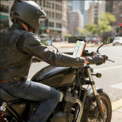 10. Tech-Protect V6 Handlebar Mount - Black