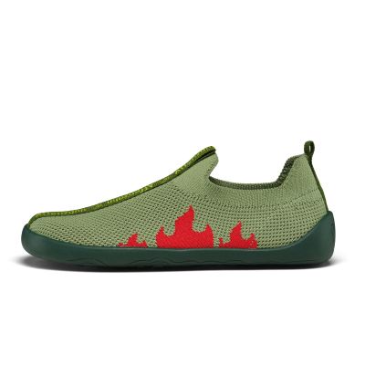 4. Affenzahn Flinky Dragon knitted barefoot slippers (01397-20110)