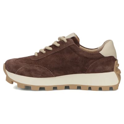 4. Leather platform sneakers brown Filippo DP7498