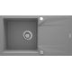 Single-bowl granite sink with drainer ZQJ_S113 5908212054314