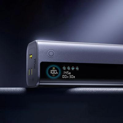 13. Baseus EnerGeek GR11 20000mAh 145W Power Bank with Retractable Cable - Gray
