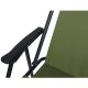 13. CAMPING CHAIR WITH ARMRESTS 52x44x75CM FOLDING GREEN