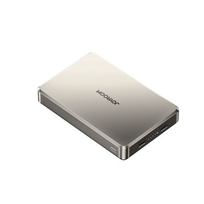 16. Joyroom JR-PBM08 Pro Powerbank 22.5W 10000mAh with Wireless Charging 2x USB-C - Titanium