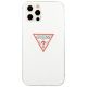 3. Guess GUHCP12MPCUCTLWH iPhone 12/12 Pro 6.1" white/white hardcase Triangle Collection