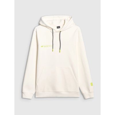 7. Men's sweatshirt with hood, open, 4F 4FRAW25TSWSM2458-11S