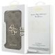 7. Guess Book 4G Metal Logo Case for iPhone 18 Pro / 17 Pro - Brown