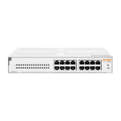 5. Aruba Instant On 1430 16G Class4 PoE 124W Unmanaged L2 Gigabit Ethernet (10/100/1000) PoE Support 1U White