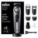 Braun BT7420 Hair Clipper Beard Trimmer Gray (448273)