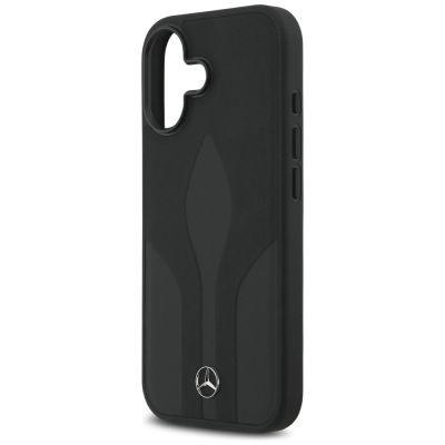 6. Mercedes Leather The Move MagSafe case for iPhone 17 - black