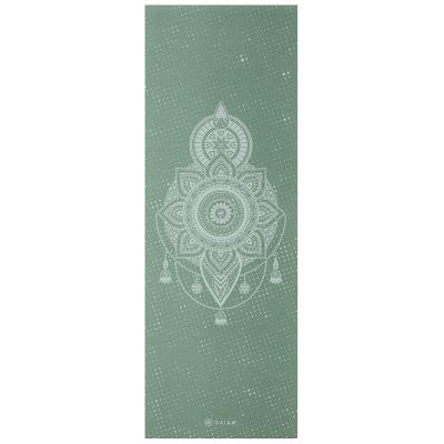 10. Gaiam Celestial Green Yoga Mat 5 MM 64950