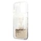 7. Karl Lagerfeld Liquid Glitter Karl&Choupette Head Case for iPhone 13 Pro Max 6.7" - Gold