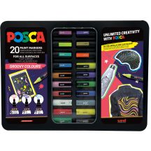 POSCA Marker UNI Case Groovy Colors 20x