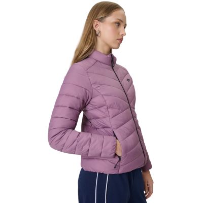 4. Women's jacket 4F F0855 purple 4FWSS26TDJAF0855 51S