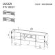 4. TV cabinet EF LUCCA 180x40x59 black