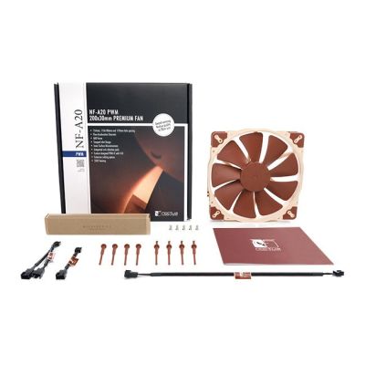 5. NOCTUA 200x200x30 mm NF-A20 PWM fan