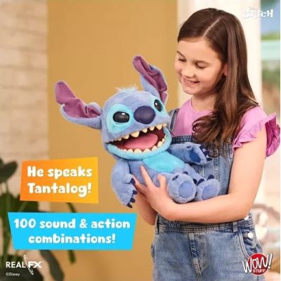 8. Disney Lilo & Stitch WOW! Stuff Interactive Stitch Plush