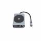 4. DICOTA D32059 USB Type-C Hubs and Concentrators, Black, Silver