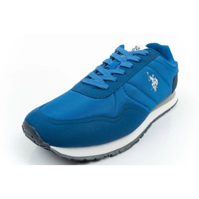 3. US Polo Assn sports shoes sneakers men's fashionable comfortable blue