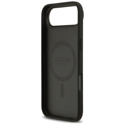 7. Guess 4G Circle Classic Logo MagSafe case for iPhone Air - black