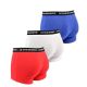 12. Le Coq Sportif men's boxer shorts 3-pack red gray navy blue
