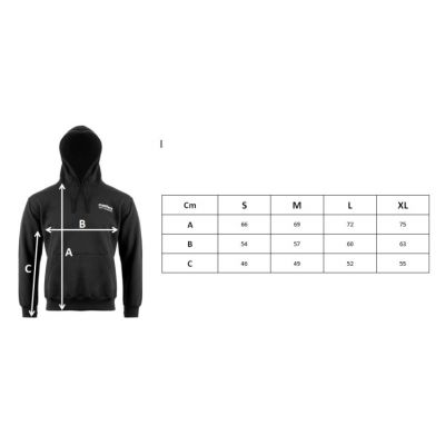 3. Masters M 04472-11M Zip-Up Hoodie 