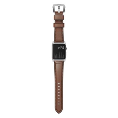 3. Nomad NM1A4RST00 Smart Personal Accessory Band Brown Leather