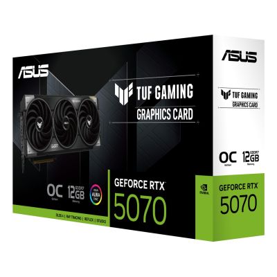 39. ASUS TUF Gaming GeForce RTX 5070 OC 12GB Graphics Card