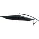 16. 300CM FOLDING GARDEN UMBRELLA ON A BOOM, ANTHRACITE GREY