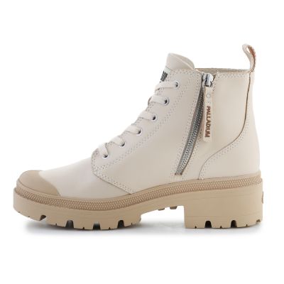 4. Palladium Pallabase Leather Boots 96905-197-M Whitecap Grey 197