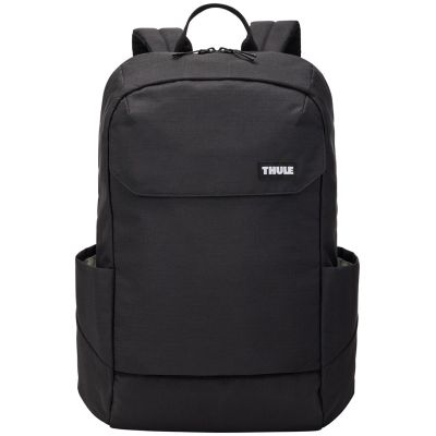 4. Thule Lithos TLBP216 - Black Backpack Hiking Backpack Black Polyester