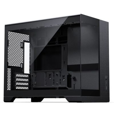 PHANTEKS XT V3 PC-Gehäuse, Mini-Gehäuse, mATX, Tempered Glass - inklusive 3x 120-mm-Lüfter, black