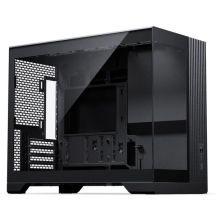 PHANTEKS XT V3 PC-Gehäuse, Mini-Gehäuse, mATX, Tempered Glass - inklusive 3x 120-mm-Lüfter, black