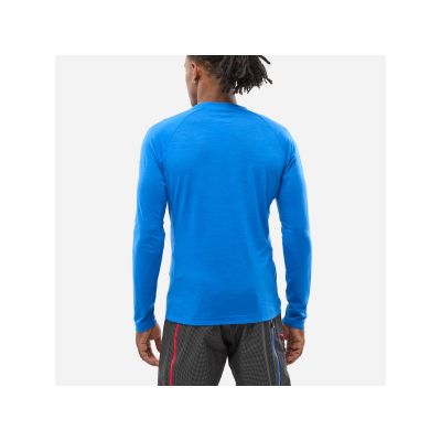 2. MILLET Trilogy Wool T-shirt Ts Ls M blue