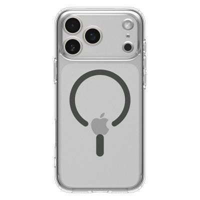 3. Spigen Ultra Hybrid MagSafe Case for iPhone 17 Pro - Clear Gray