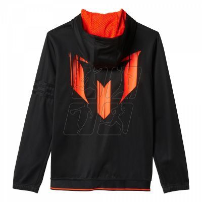 2. Adidas YB Messi Full Zip Hoodie Junior AK1963 training sweatshirt