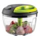 KOHE Vegetable Chopper, 3 Blades, 600ml, Green and Black